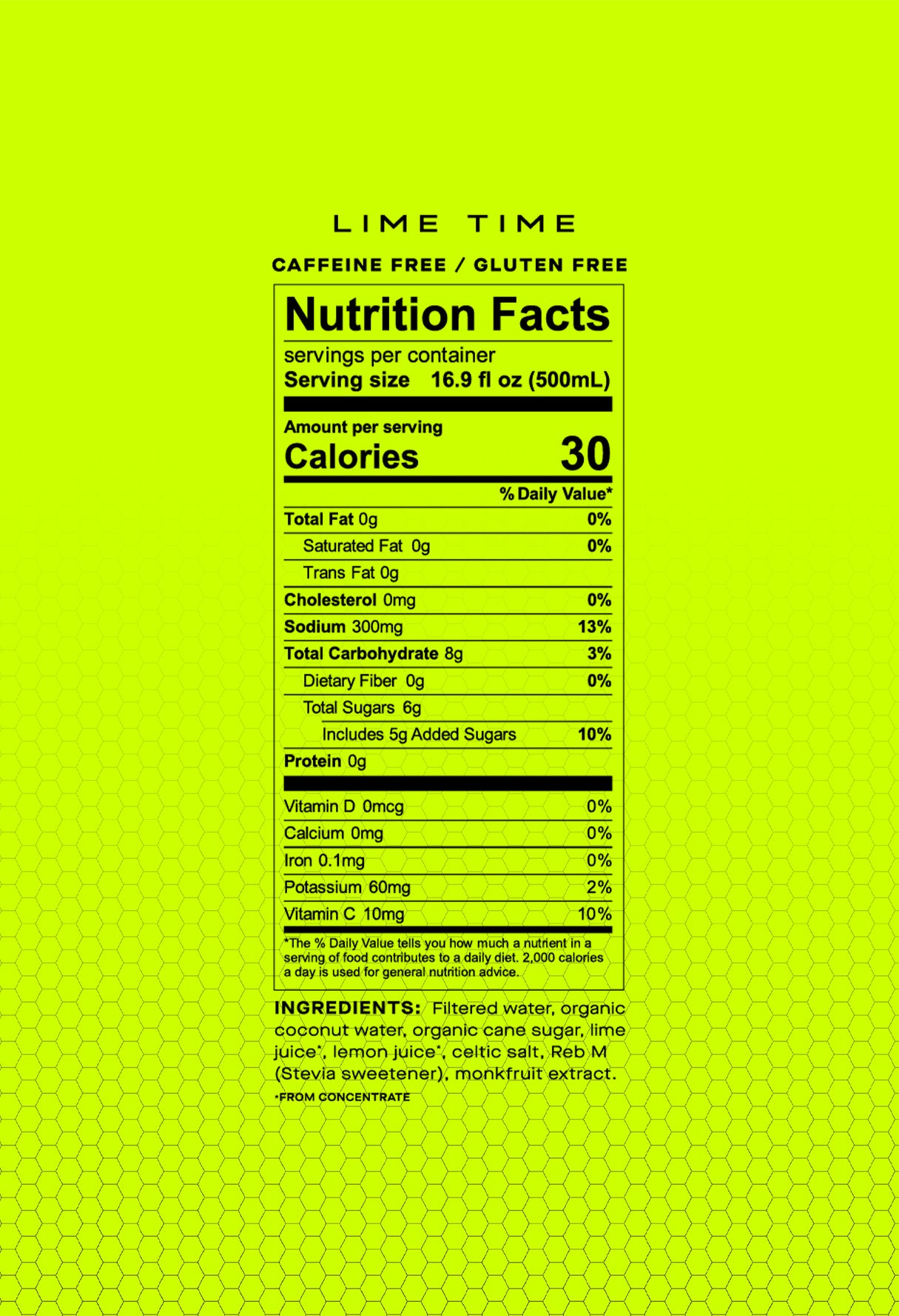 NU/KE Hydration Lime Time - (12-Pack)